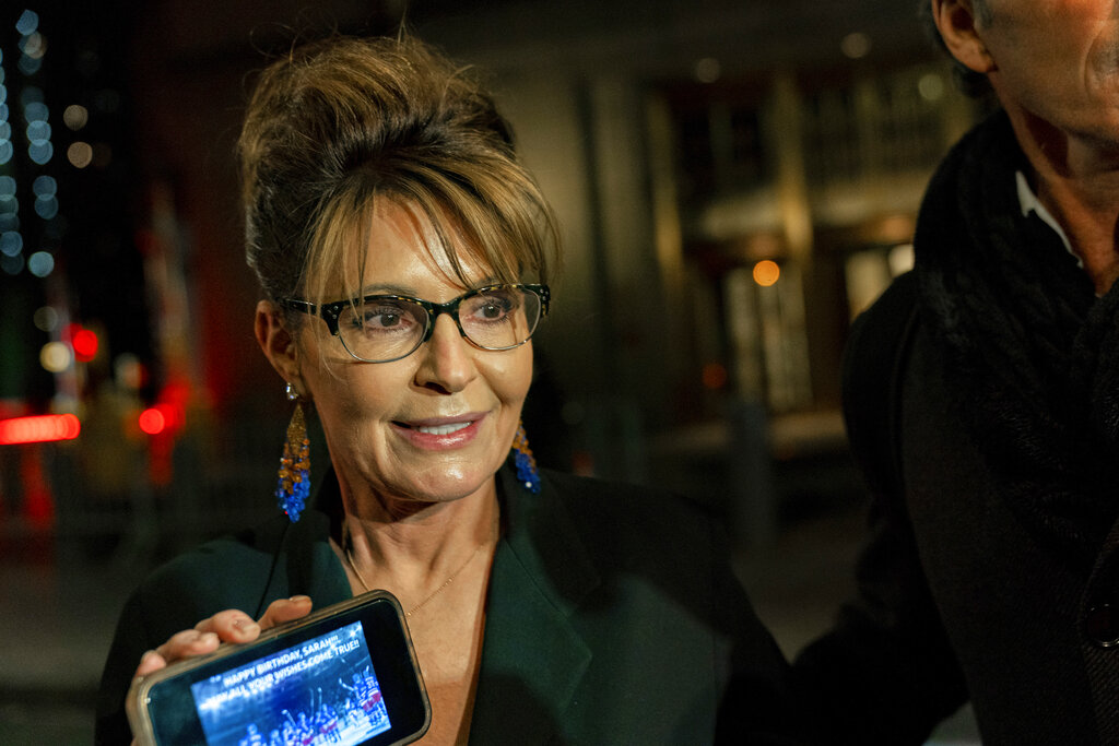 Sarah Palin, ex gobernadora de Alaska. (AP)