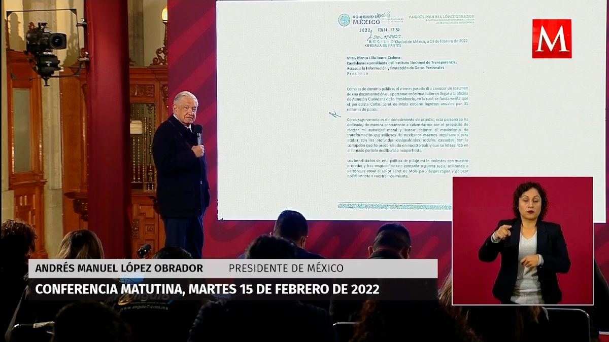 AMLO envía solicitud al INAI para dar a conocer ingresos de ...