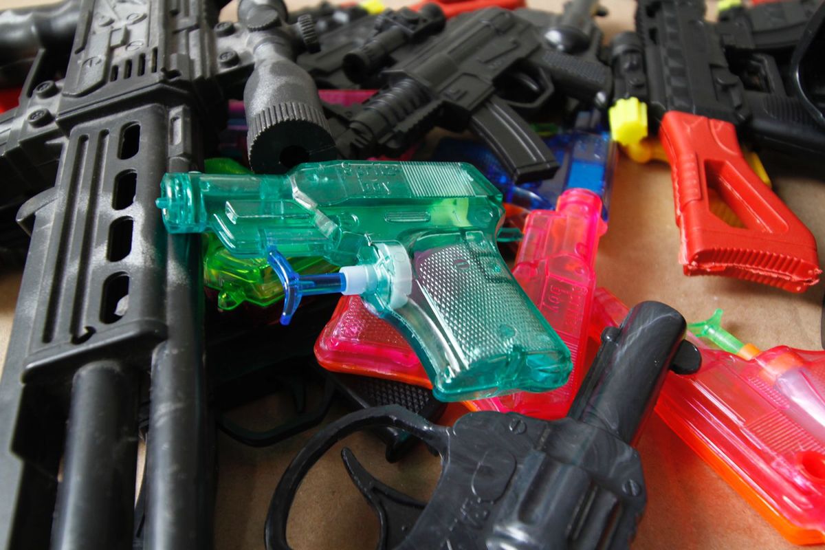 Armas recolectadas en CdMx. (Especial)