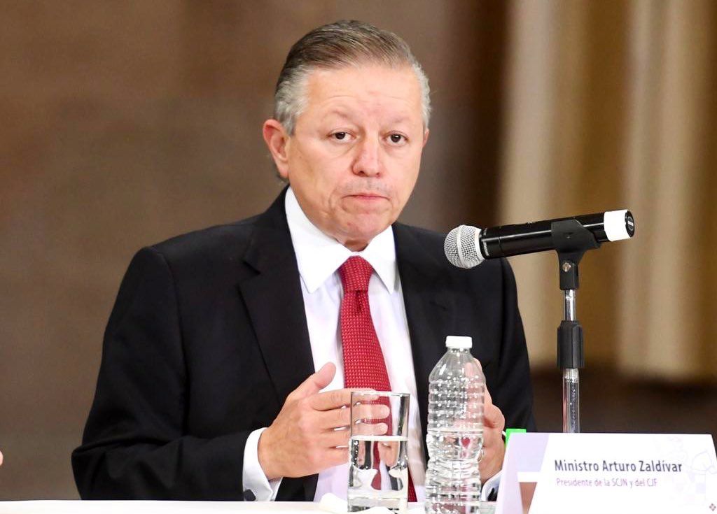 Arturo Zaldívar, ministro presidente de la SCJN. (Especial)