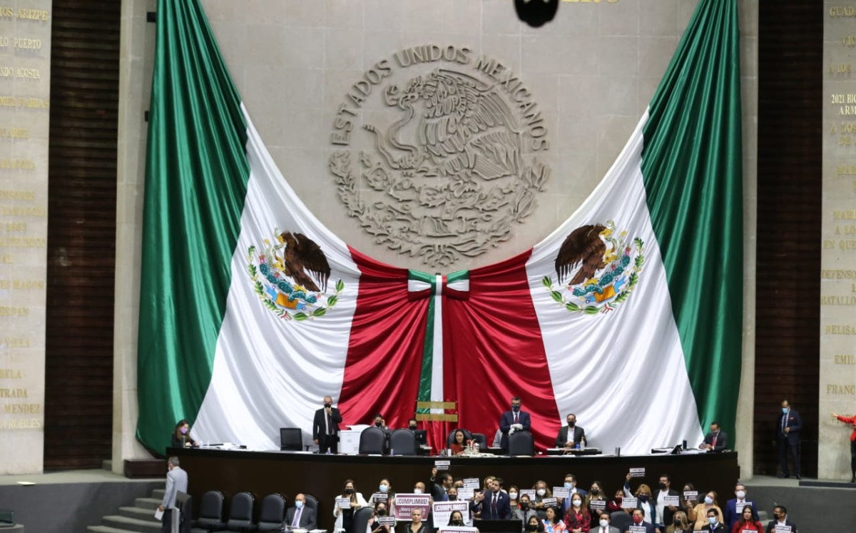 Con el bloque opositor PAN-PRI-PRD y MC votó en contra la legisladora morenista Lidia García. | Octavio Hoyos