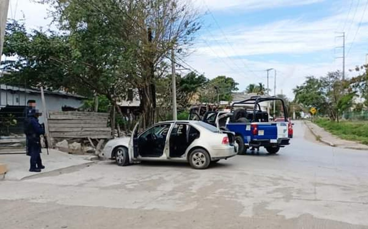 Estatales rescataron a tres personas y detuvieron a cuatro sujetos en Altamira