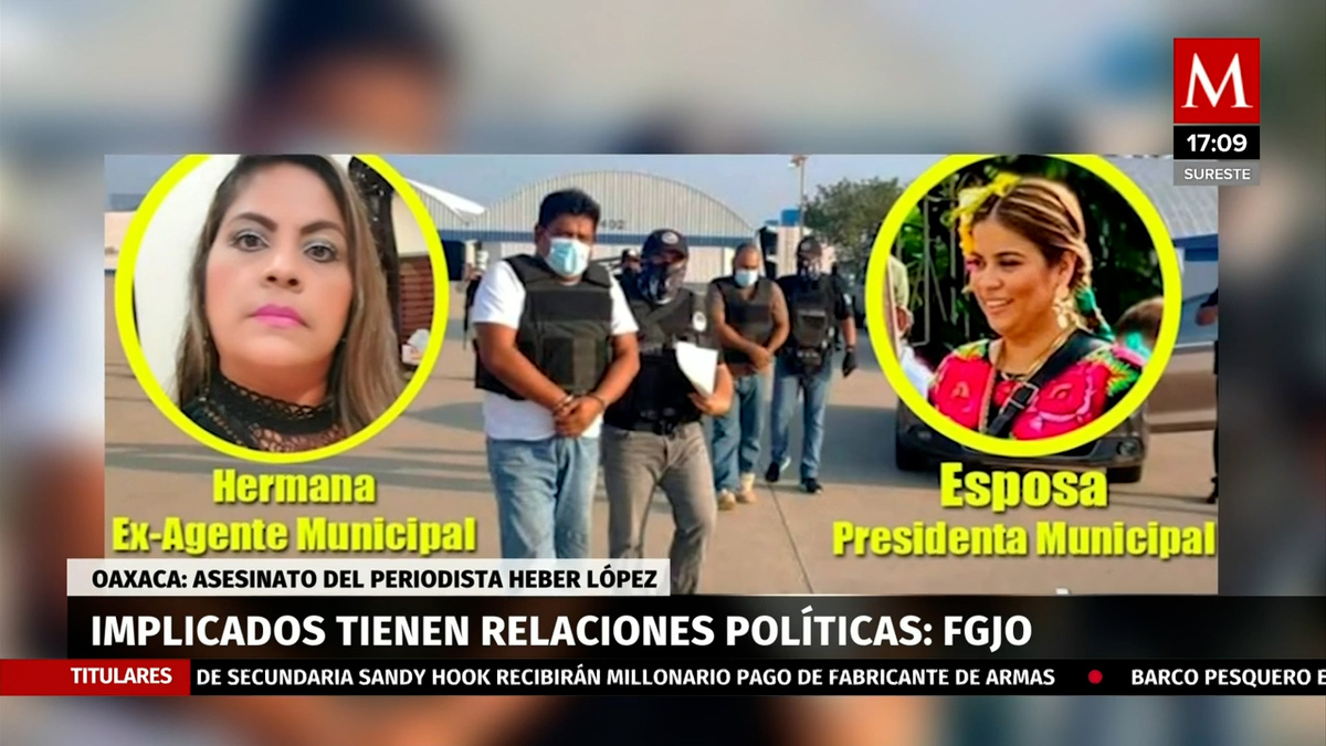 Implicados en homicidio de Heber López, relacionados con políticos