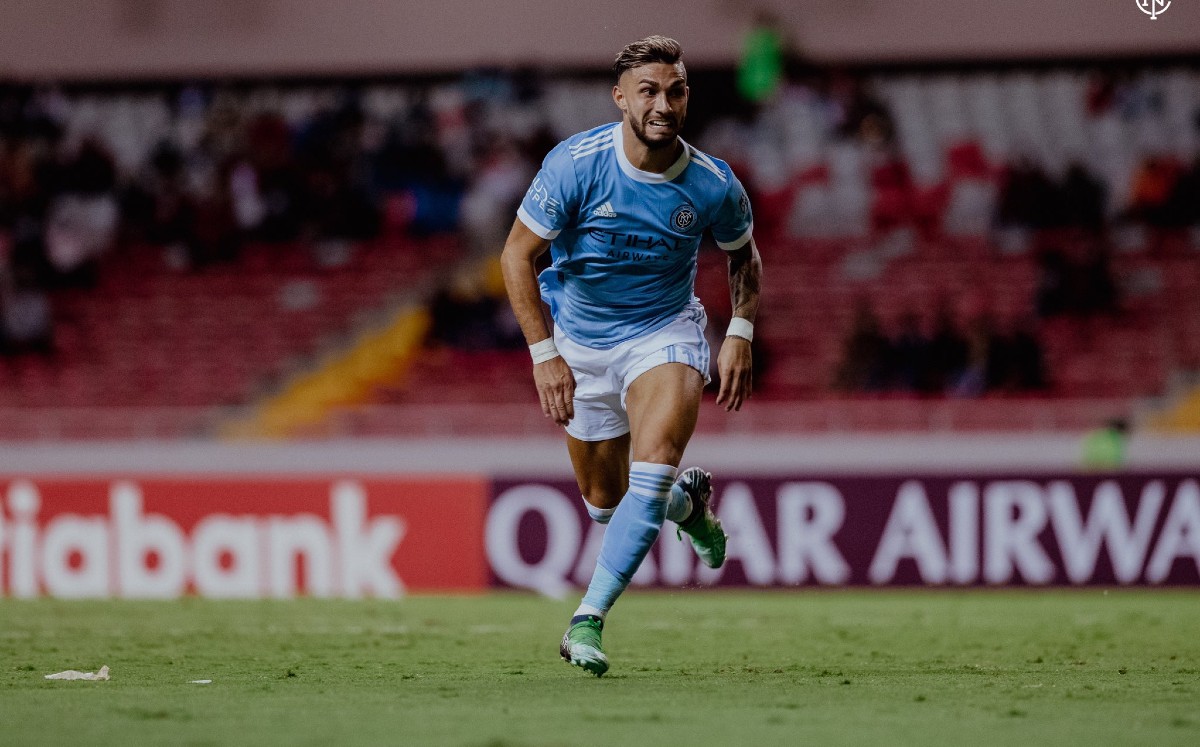 New York City FC vence al Santos de Guápiles en ida de octavos de la Concachampions (Twitter)