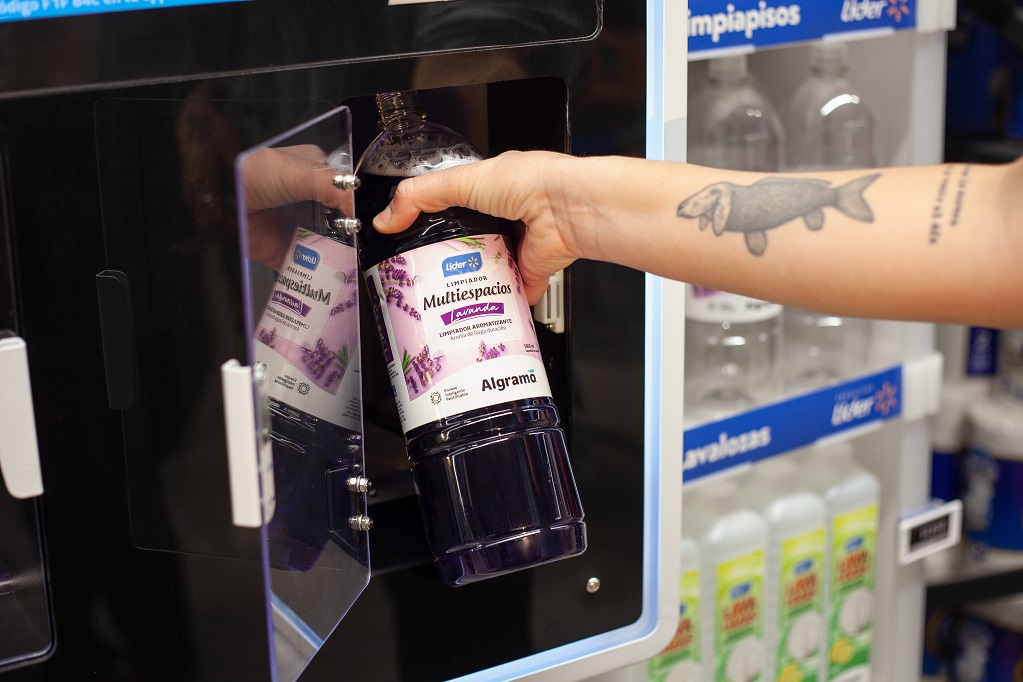 Proyectos de refill en supermercados de la Ciudad de México.