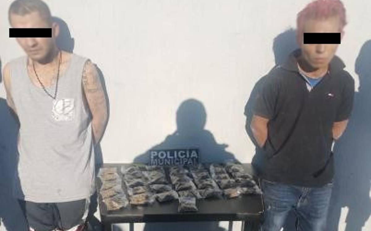 Los implicados fueron encontrados en posesión de droga.-
