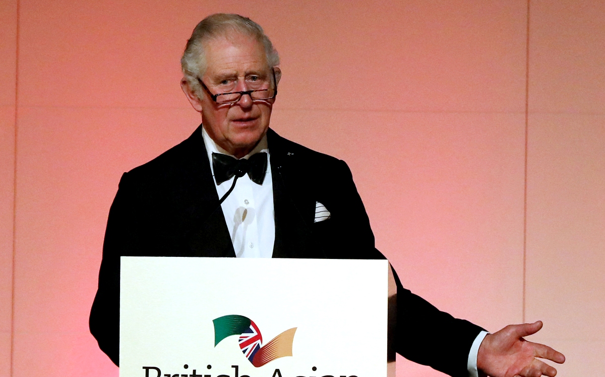 El príncipe Carlos da un discurso durante un evento en el Museo Británico de Londres. | AFP