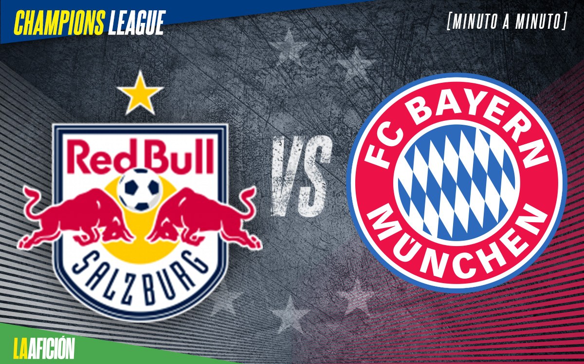 RB Salzburg vs Bayern Múnich, en vivo octavos de final Champions League