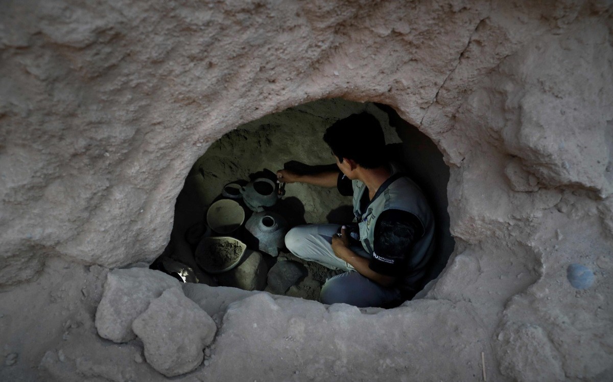 Sacrificio masivo de niños en Perú, (EFE)