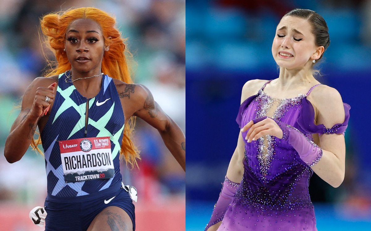 Sha'Carri Richardson explota por caso Kamila Valieva (AFP / Reuters)