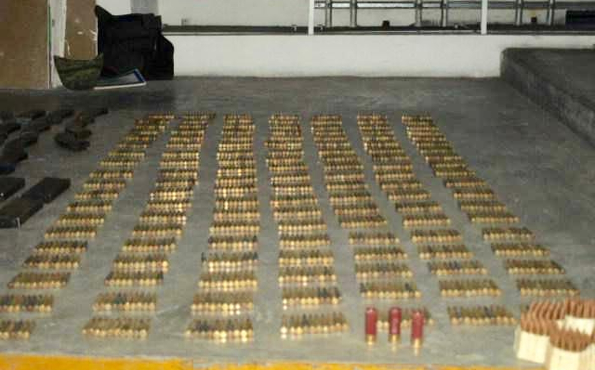 Los cartuchos estaban destinados a los fusiles AK-47 y AR-15. (Especial)