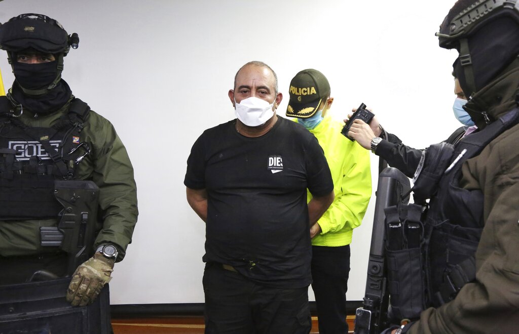 Dairo Antonio Úsuga, alias Otoniel. (AP)