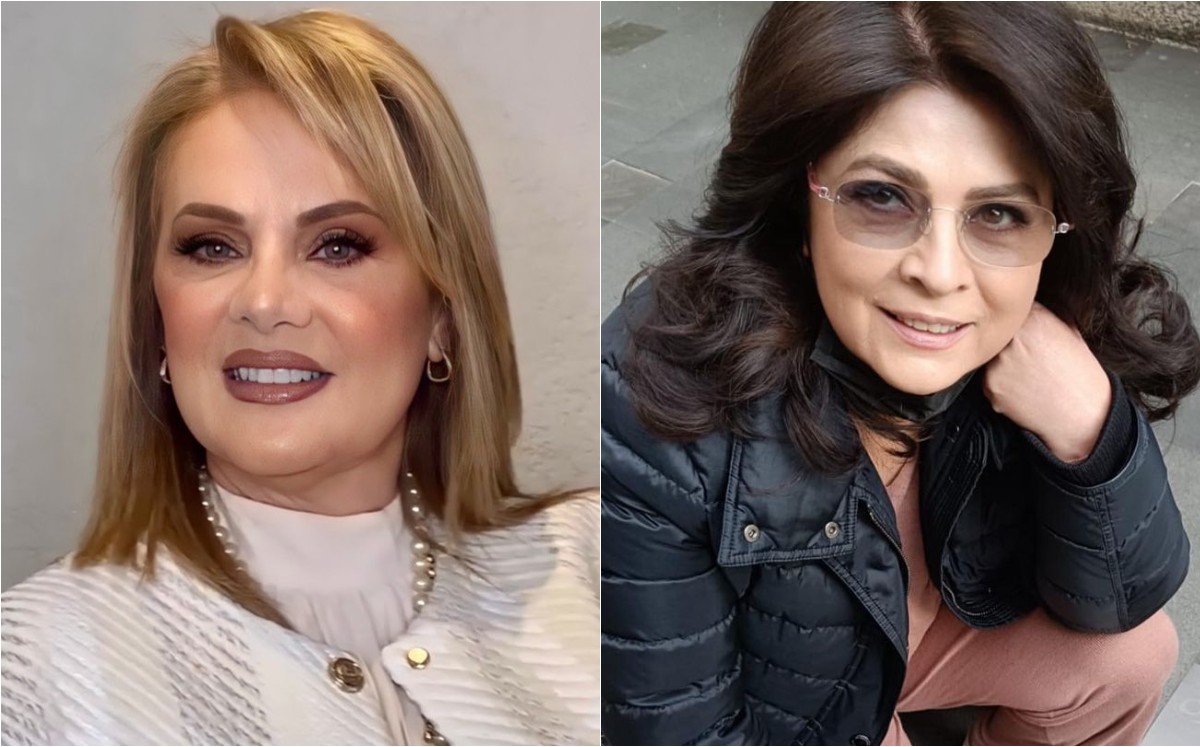 Erika Buenfil aclara si ve a Victoria Ruffo como competencia (Instagram).