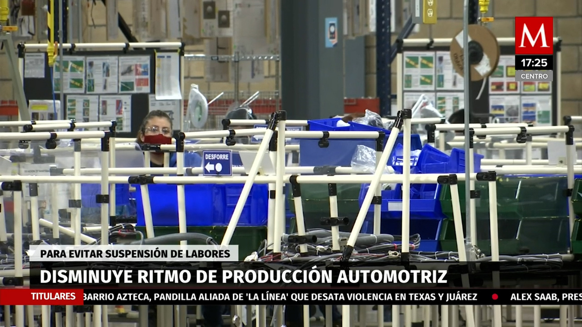 Falta de semiconductores disminuye el ritmo de la producción