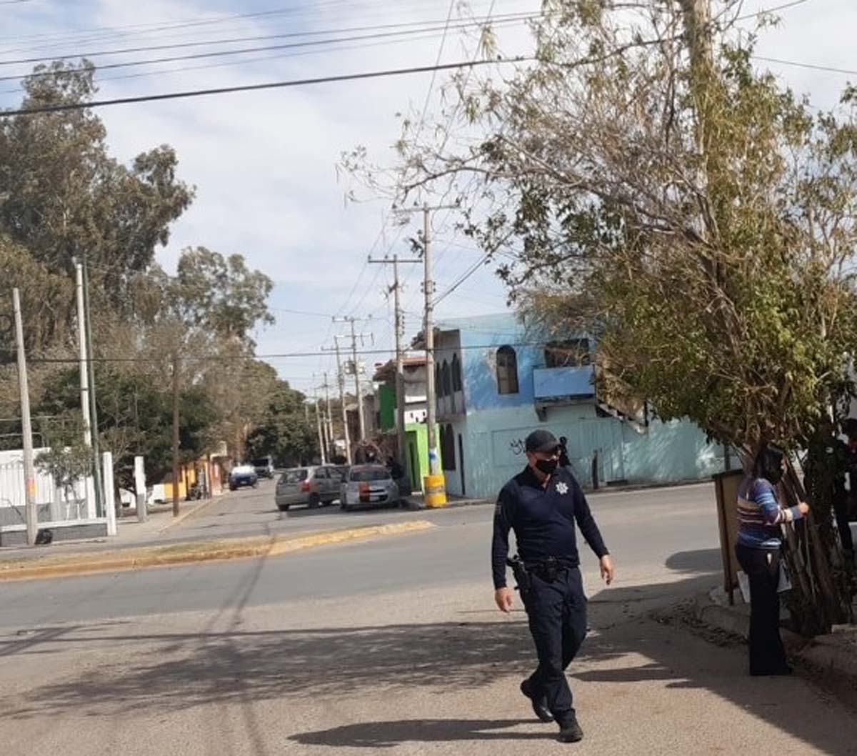 El hombre falleció en la vía pública. (Notivox Digital)