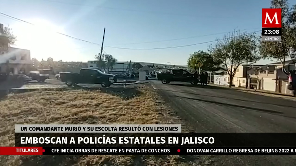 Jalisco. Policía estatal muere en ataque en Cañadas de Obregón