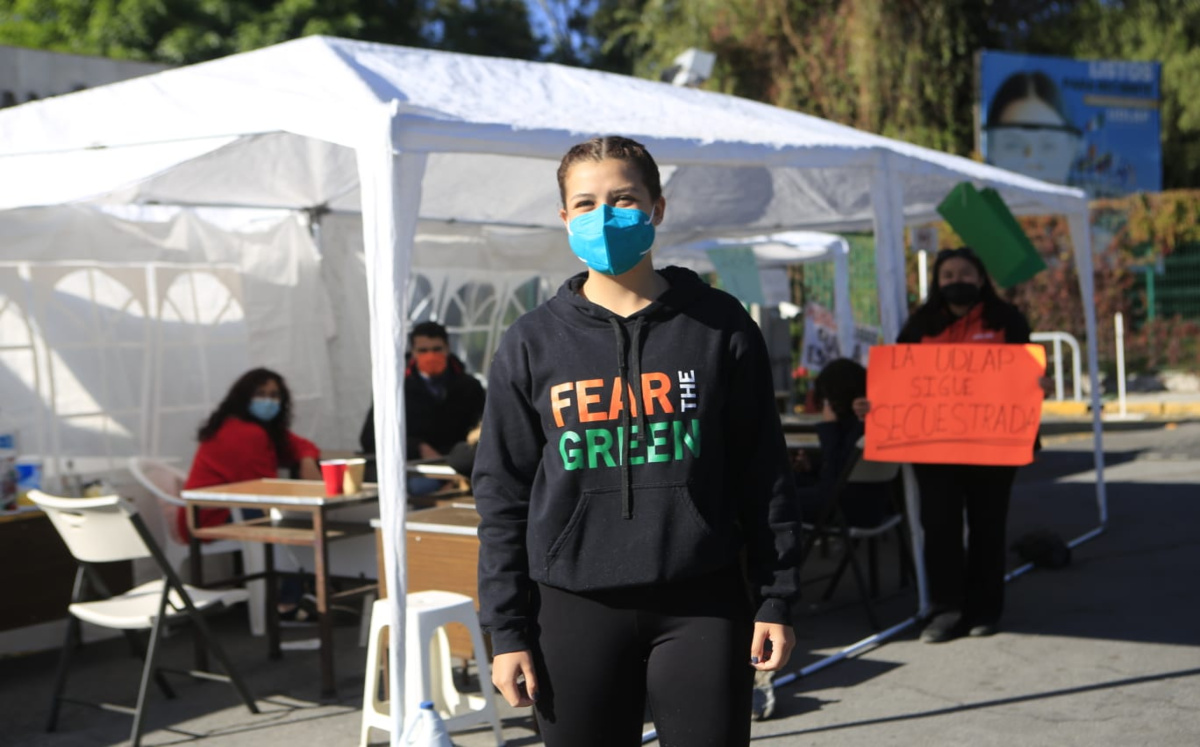 Jennifer Lumsden, estudiante de la UDLAP | Andrés Lobato