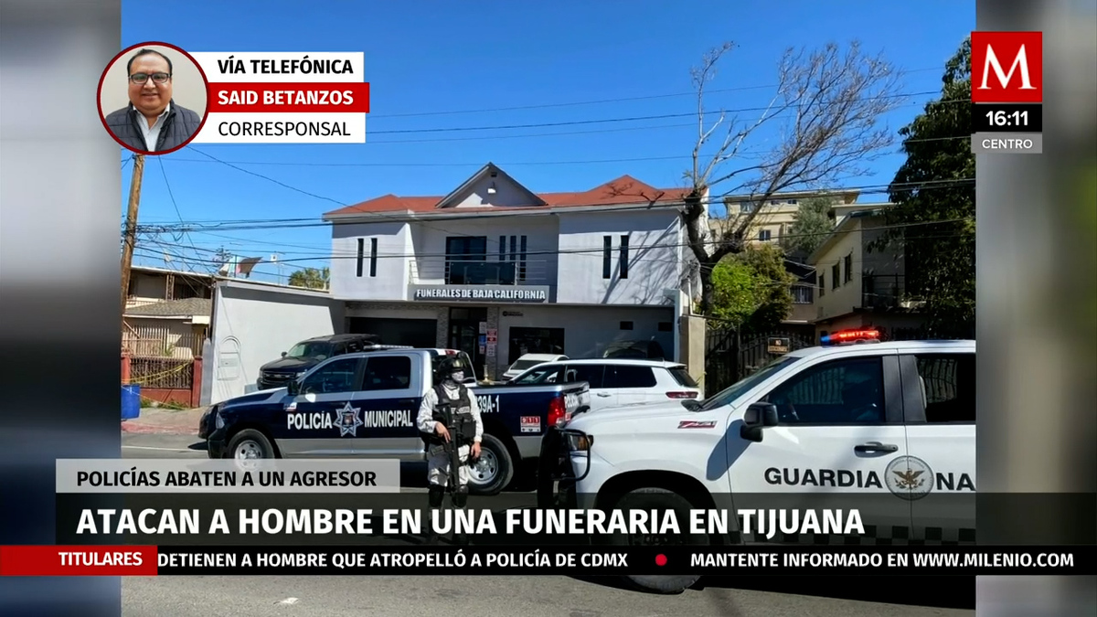 Se registra riña en una funeraria de Tijuana