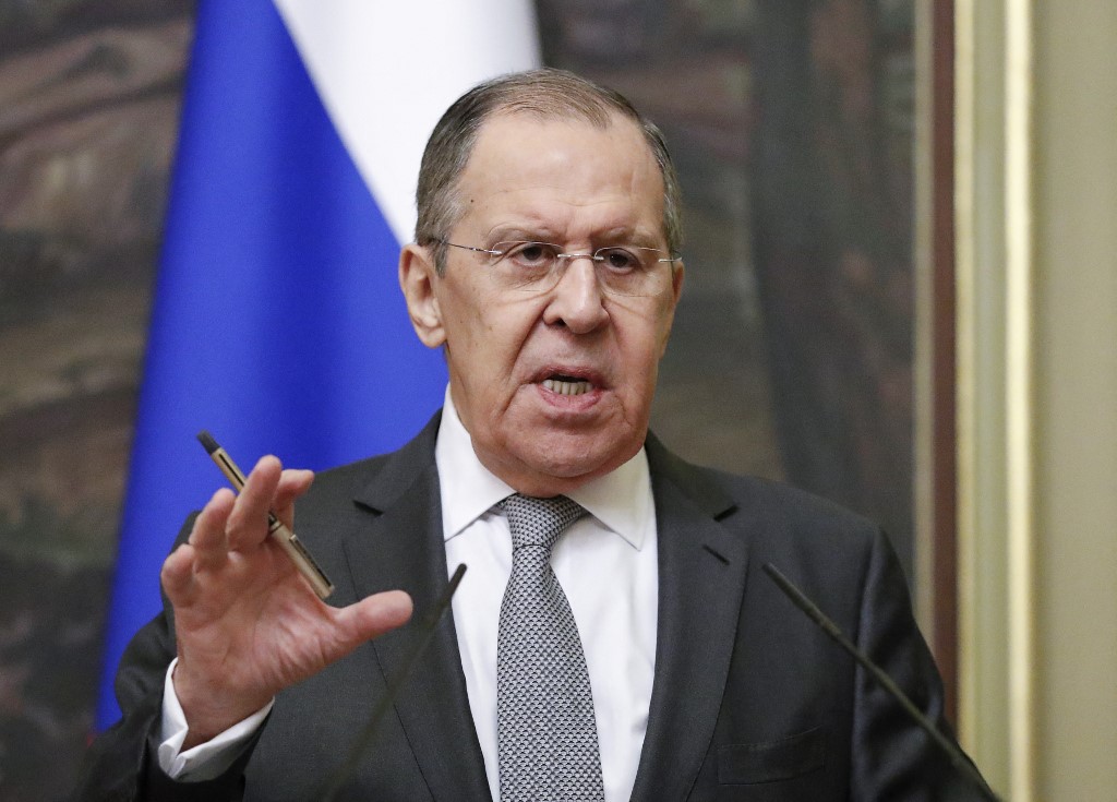 Serguei Lavrov, ministro de Relaciones Exteriores de Rusia. (AFP)