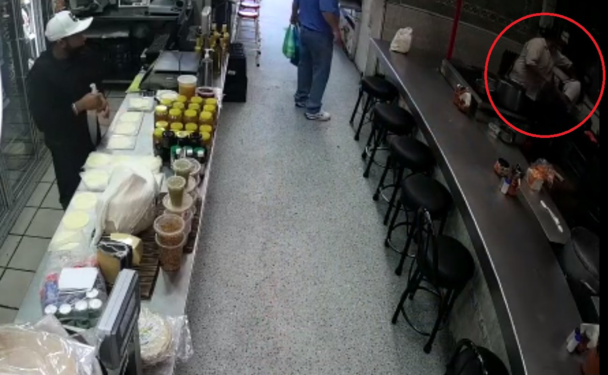 Agresión de mujer en mercado de abastos de Guadalajara (Especial)