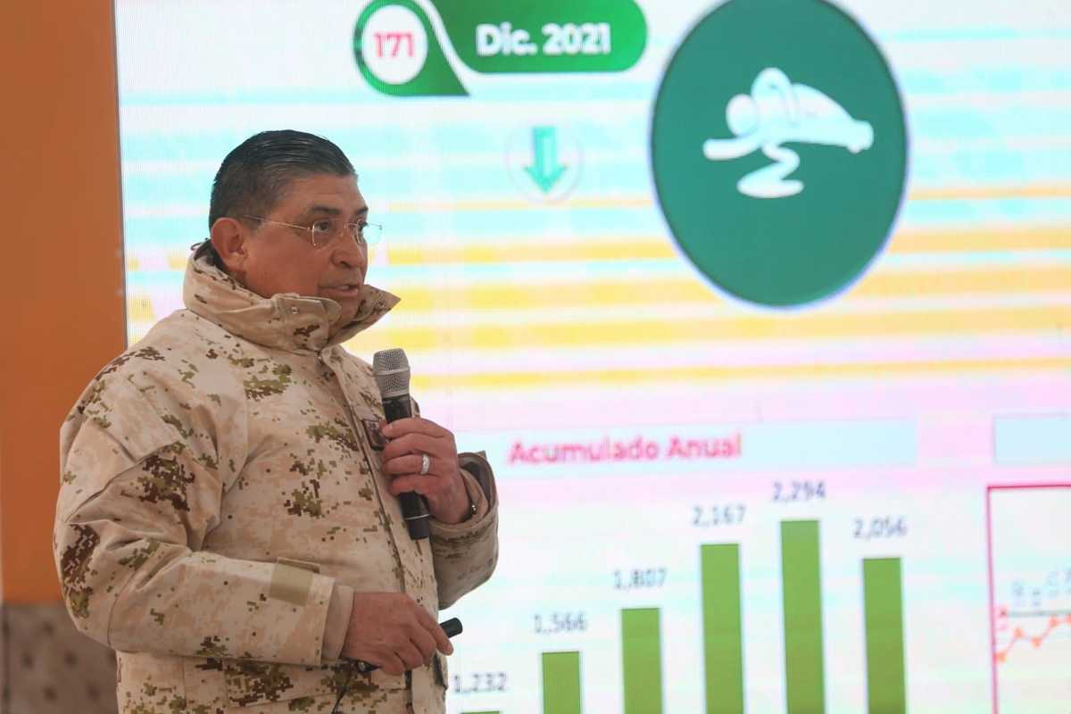 Chihuahua ocupa el tercer lugar en homicidio doloso; pero tendencia va a la baja: Sedena | Javier Ríos