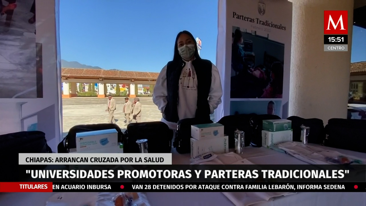 El gobernador de Chiapas arranca cruzada por la salud