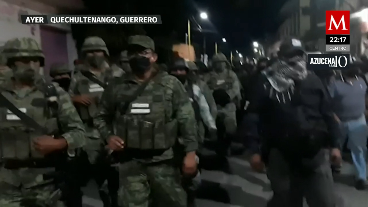 Liberan militares retenidos en Quechultenango,Guerrero