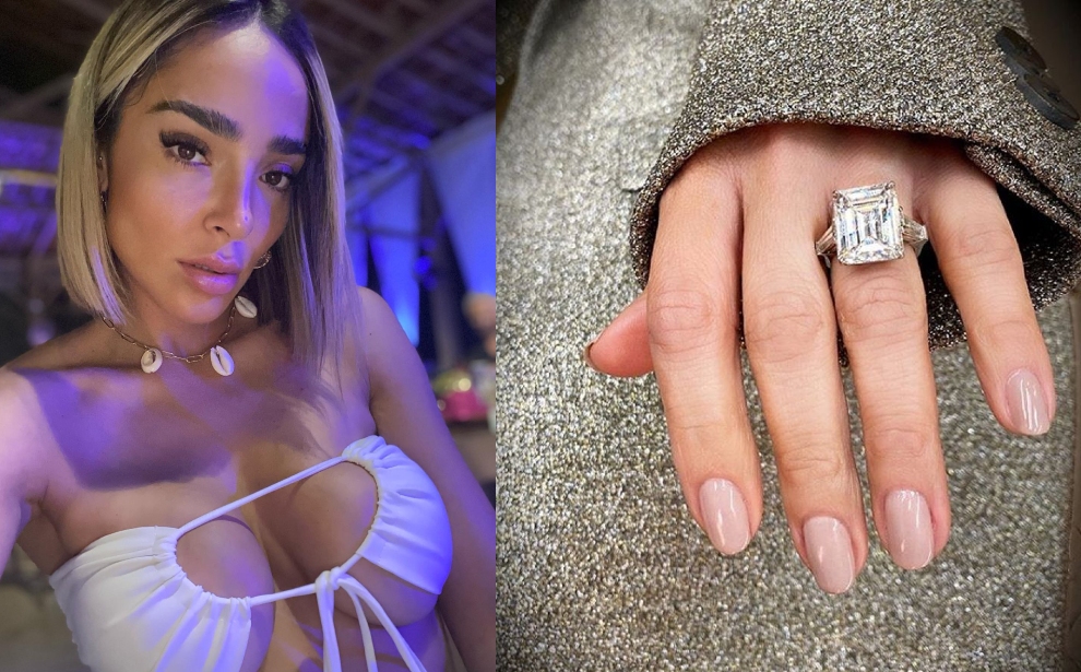 Manelyk habla sobre el anillo de Belinda (Instagram)