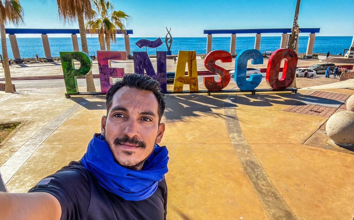 Daniel Almanza, quien es maratonista desde hace 15 años, seguirá su trayecto por más ciudades de Sonora. | Especial