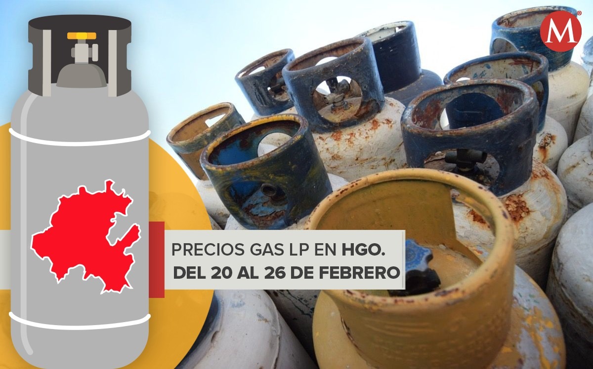 Gas LP del 20 al 26 de febrero.
