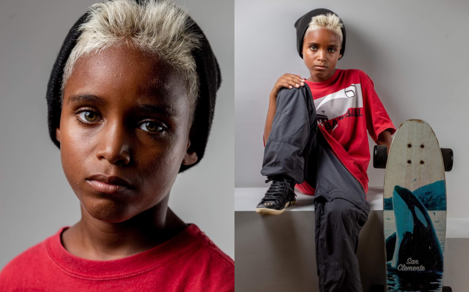 Niño brasileño se convierte en modelo (Instagram: Wallace Lima)