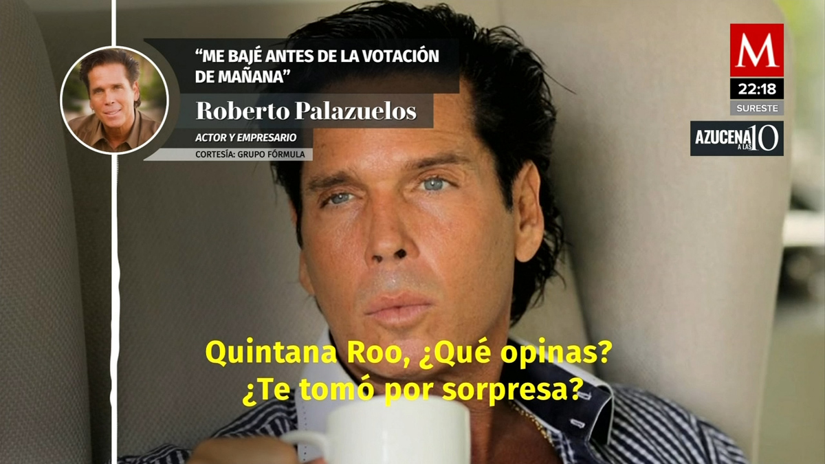 Roberto Palazuelos no será candidato en Quintana Roo