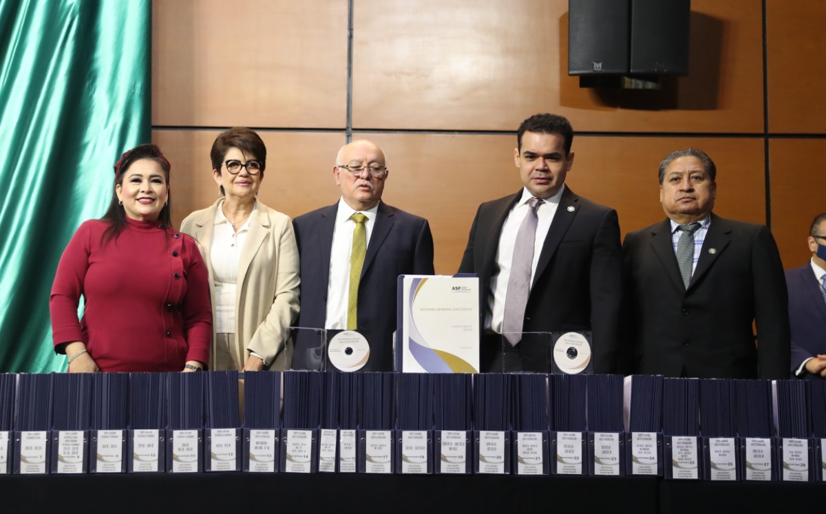 La ASF entregó hoy a la Cámara de Diputados el Informe del Resultado de la Fiscalización Superior de la Cuenta Pública 2020. | Especial