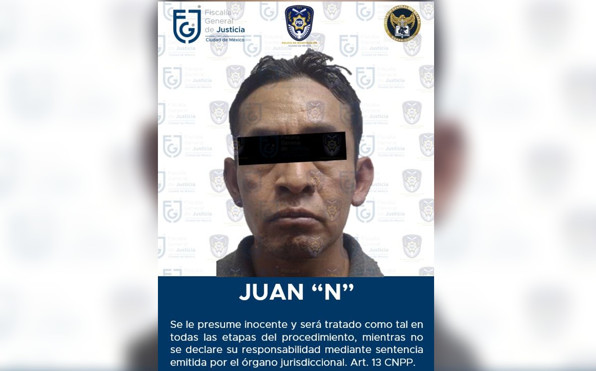 Las autoridades capitalinas entregaron a Juan Manuel a agentes de la fiscalía de Guanajuato.  | Especial