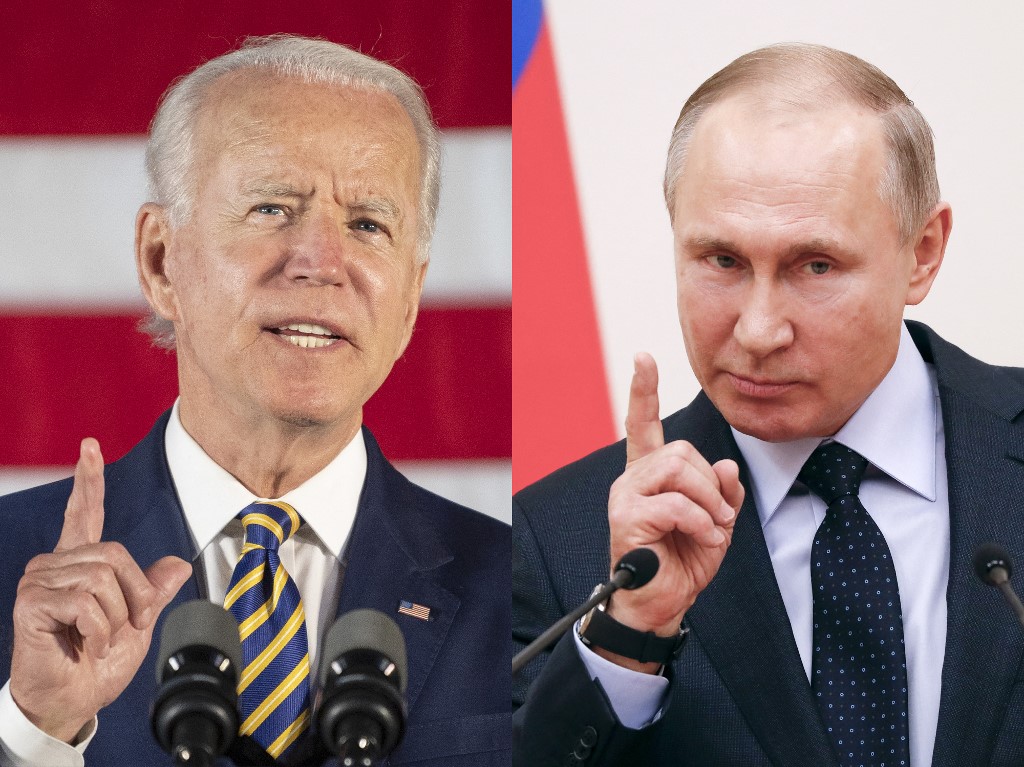 Biden Putin. (AFP)