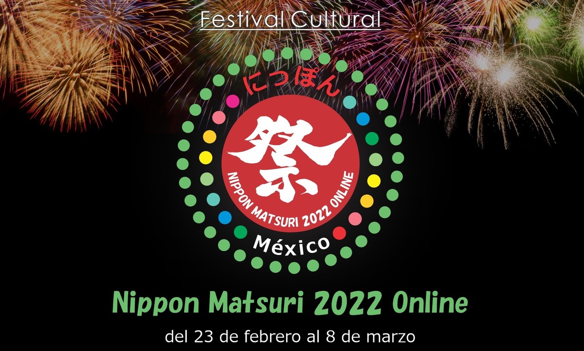 Cartel del Nippon Matsuri 2022 (Embajada de Japón en México)