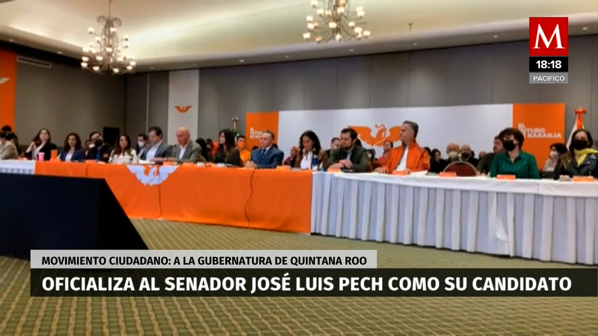 MC oficializa a José Luis Pech como candidato de QRoo