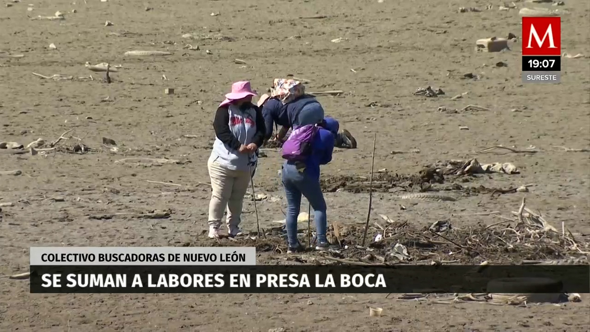 Se suma colectivo de mujeres a búsqueda en la Presa La Boca