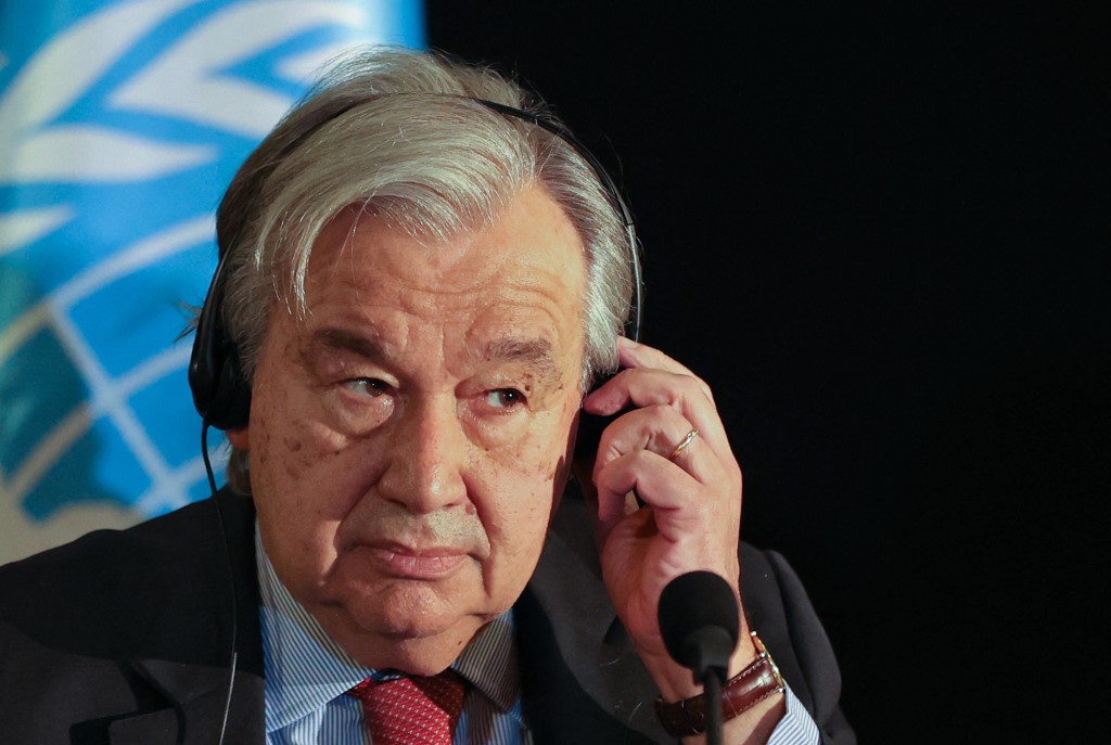Antonio Guterres, secretario general de la ONU. (AFP)