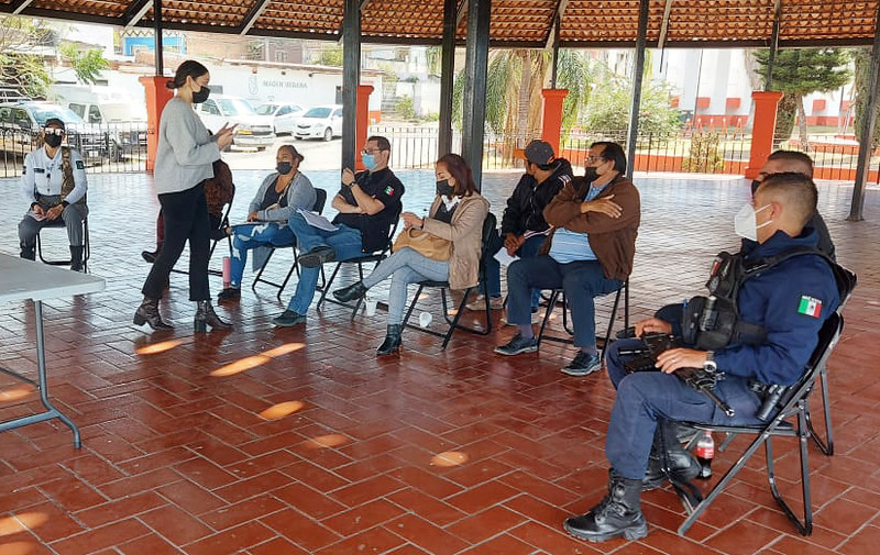 Capacitan a policías en medidas de protección por violencia de género. (Cortesía)