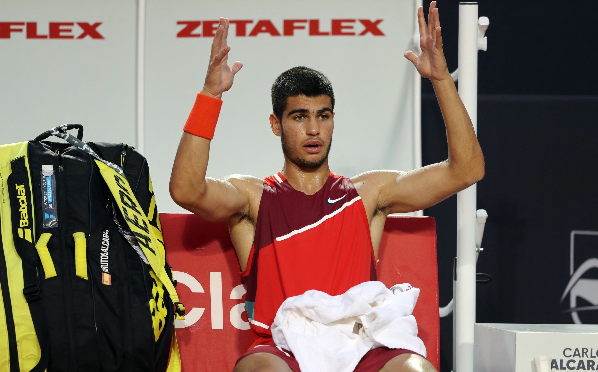 Carlos Alcaraz no jugará el Abierto Mexicano de Tenis (Reuters)