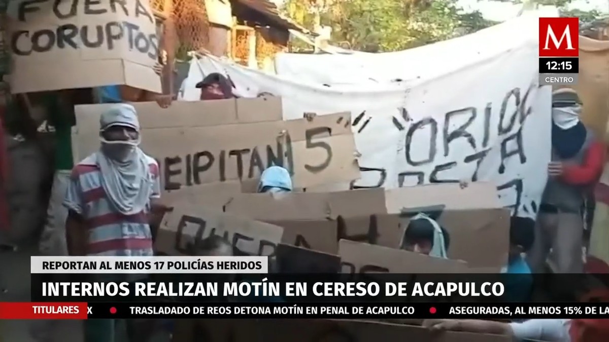 Comienzan retiros de fuerzas de seguridad tras motín en Acapulco