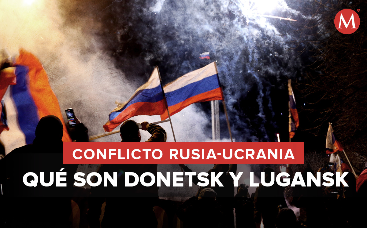 Donetsk y Lugansk son las dos regiones donde se ha concentrado el conflicto entre Rusia y Ucrania. (AP / Ilustración)
