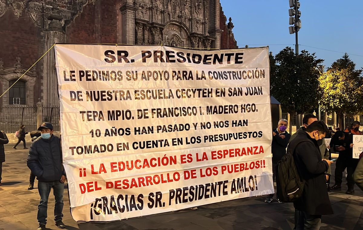 Habitantes de la comunidad de San Juan Tepa, municipio de Francisco I. Madero, Hidalgo ( César Velázquez)