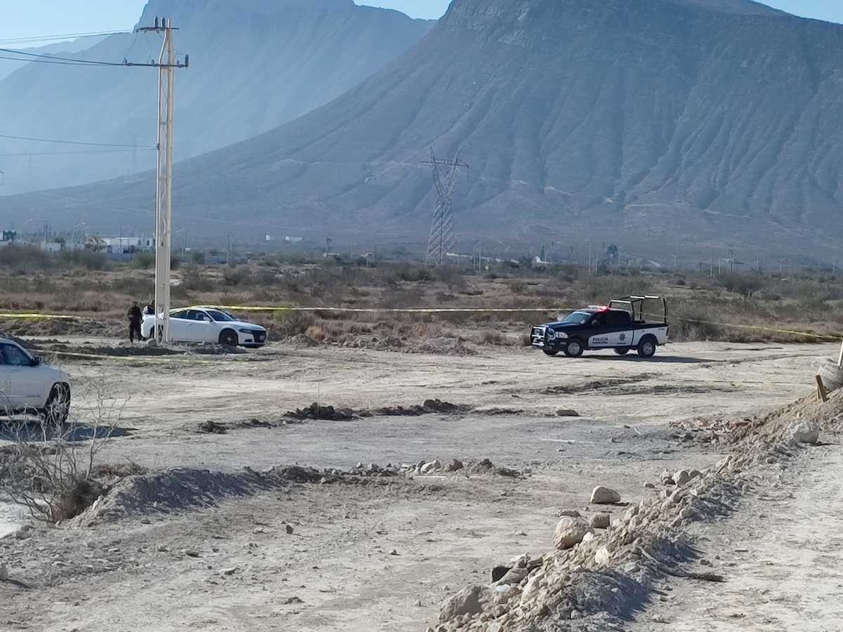 El hallazgo fue reportado cerca de las 8:30 horas, en la colonia Portal de la Sierra. Foto: Agustín Martínez
