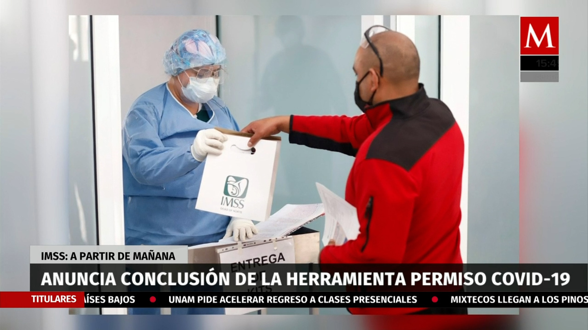 IMSS ha otorgado 373 mil 396 permisos covid de manera remota