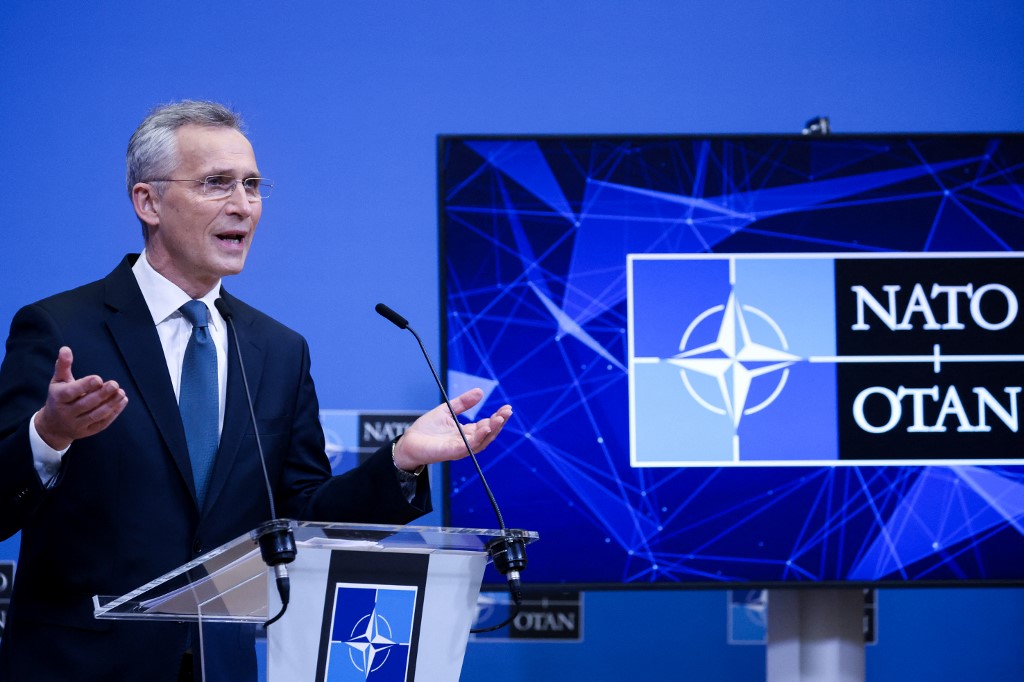 Jens Stoltenberg, jefe de la OTAN. (AFP)