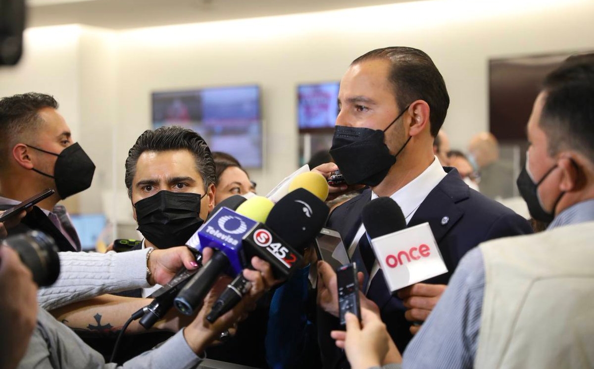 El líder de Acción Nacional dio una conferencia de prensa y habló sobre la auditoría. | Especial