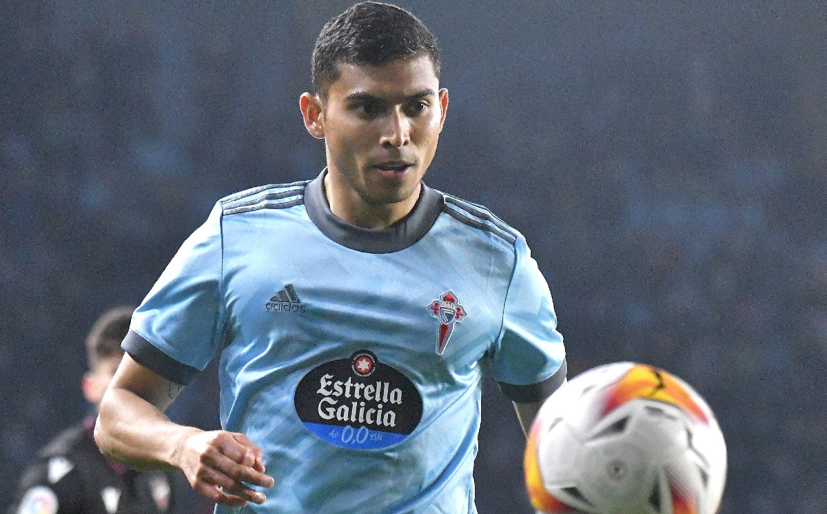 Orbelín Pineda debuta con el Celta de Vigo durante el empate con Levante en LaLiga (Twitter: @RCCelta)