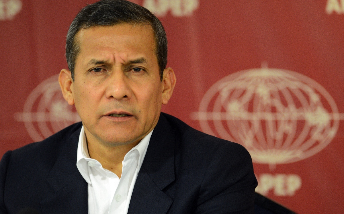 El ex presidente Ollanta Humala y su esposa enfrentan un juicio por corrupción. | AFP
